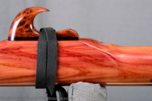 Eastern Red Cedar Native American Flute, Minor, Mid A-4, #L43AL (3)